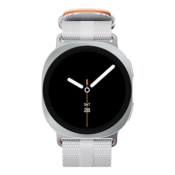 Galaxy Watch8 | 40 мм | Silver | Athleisure/White | M/L, Размер: 40 мм, Цвет: Silver, Тип ремешка: Athleisure, Цвет ремешка: White, Размер ремешка: M/L, Подключение часов: Bluetooth / Wi-Fi, изображение 2